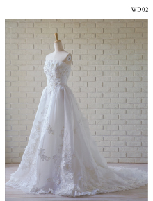 ウェディングドレス WD02