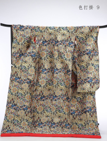 色打掛 9 紺・金